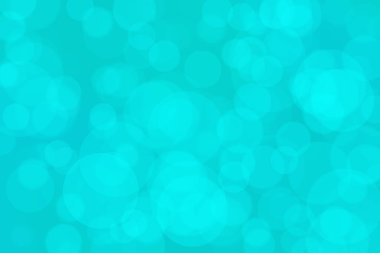 Soyut turkuaz arka plan. Bulanık noktalar bokeh.