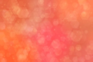 Somon rengi Bokeh ile soyut arkaplan bulanıklaştırıldı.