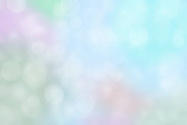 Bokeh ile soyut bir arkaplan. Yumuşak ışık odaklı noktalar.