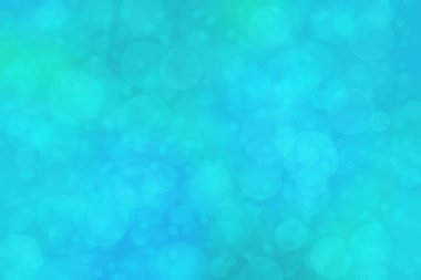 Soyut turkuaz arka plan. Bulanık noktalar bokeh.