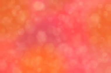 Somon rengi Bokeh ile soyut arkaplan bulanıklaştırıldı.