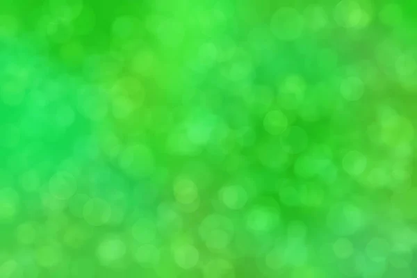 Bright Green Abstract Background Wuth Bokeh — Stock Photo, Image