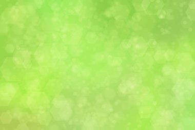 Doğal yeşil soyut arkaplan. Yumuşak ışık odaklı noktalar