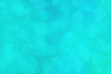 turkuaz soyut çözünmüş arkaplan daire şeklindeki bokeh noktalarıyla