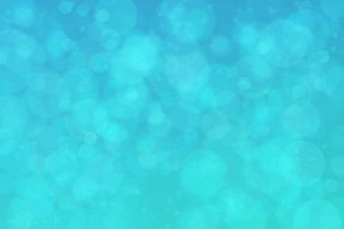 turkuaz soyut çözünmüş arkaplan daire şeklindeki bokeh noktalarıyla
