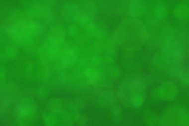 Derin yeşil renkli soyut arkaplan bokeh.
