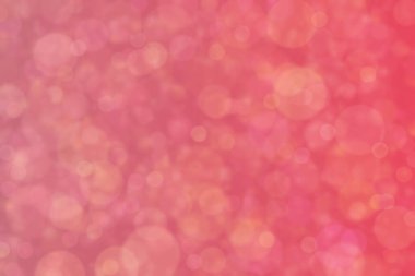 Somon rengi Bokeh ile soyut arkaplan bulanıklaştırıldı.