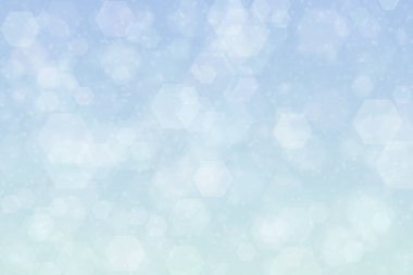 Yumuşak pastel renklere sahip soyut arkaplan, altıgen şekilli bokeh