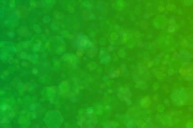 Derin yeşil renkli soyut arkaplan bokeh.