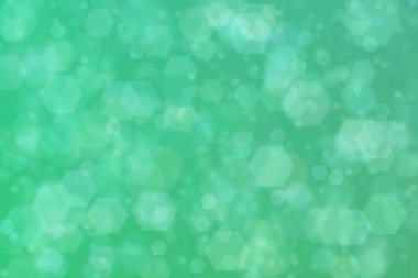 Soyut aquamarine renkli bokeh arkaplanı.