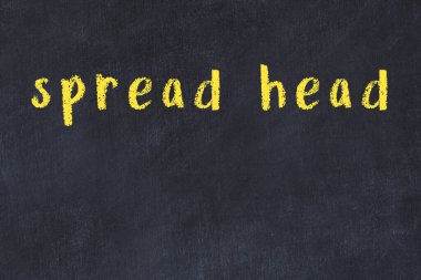 Üzerinde el yazısıyla yazılmış yazı tahtası olan üniversite yazı tahtası.