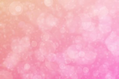Bokeh ile güzel pembe soyut arkaplan