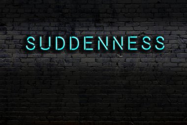 Geceleri duvarda neon levhası var. Ani yazıtlar