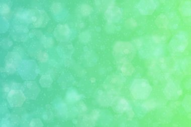 Soyut aquamarine renkli bokeh arkaplanı.
