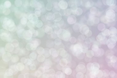 Yumuşak pastel renklere sahip soyut arkaplan, daire şeklinde bokeh