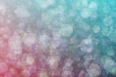 Bokeh ile soyut bir arkaplan. Yumuşak ışık odaklı noktalar.