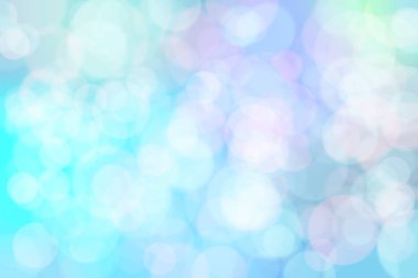 Pembe ve mavi renklere sahip soyut arkaplan ve bunların geçiş ve bulanık ışık noktaları.