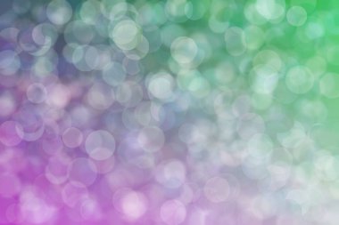 Bokeh ile soyut bir arkaplan. Yumuşak ışık odaklı noktalar.