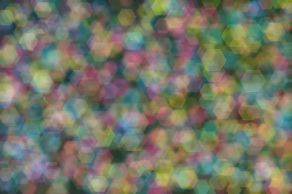 Fondo Abstracto Desenfocado Azul Rosa Amarillo Con Manchas Bokeh Forma — Foto de Stock