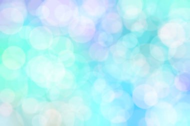 Bokeh ile soyut bir arkaplan. Yumuşak ışık odaklı noktalar.