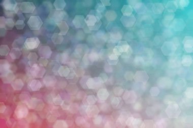 Harmonik renklere sahip güzel soyut bir arka plan. Yumuşak bokeh ışık noktaları.