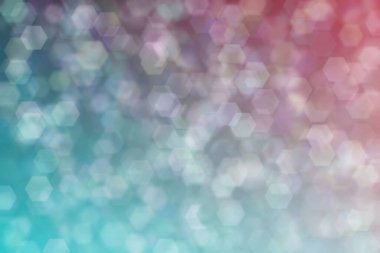 açık ve koyu gri soyut odaklanmamış arkaplan altıgen şekilli bokeh noktaları ile