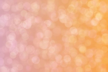 Çember şeklindeki bokeh noktalarıyla mercan soyutlanmış arkaplan