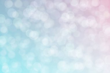 Yumuşak pastel renklere sahip soyut arkaplan, daire şeklinde bokeh