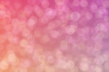 Bokeh ile soyut bir arkaplan. Yumuşak ışık odaklı noktalar.