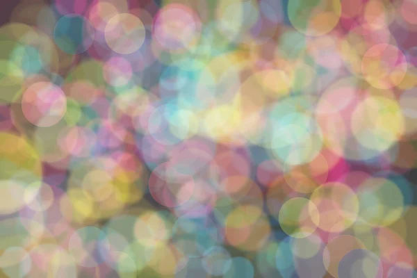 Fondo Abstracto Desenfocado Azul Rosa Amarillo Con Manchas Bokeh Forma — Foto de Stock