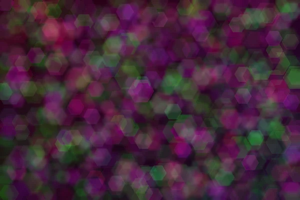 Macchie Astratte Multi Colorate Sfocate Colori Verde Viola Sfondo Nero — Foto Stock