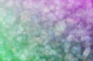 Bokeh ile soyut bir arkaplan. Yumuşak ışık odaklı noktalar.