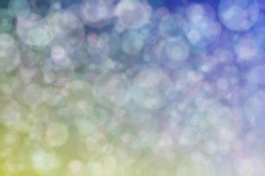 açık ve koyu gri soyut çözünmüş arkaplan daire şeklindeki bokeh benekleri ile
