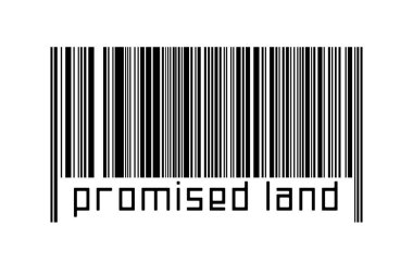 Dijitalleştirme kavramı. Altında yazılar olan siyah yatay çizgilerin barkodu.