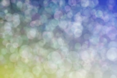 Bokeh ile soyut bir arkaplan. Yumuşak ışık odaklı noktalar.