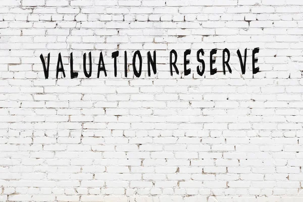 College Chalkboard Handwritten Inscription Valuation Reserve — Stock Photo, Image