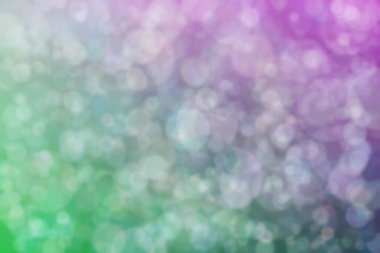 Bokeh ile soyut bir arkaplan. Yumuşak ışık odaklı noktalar.