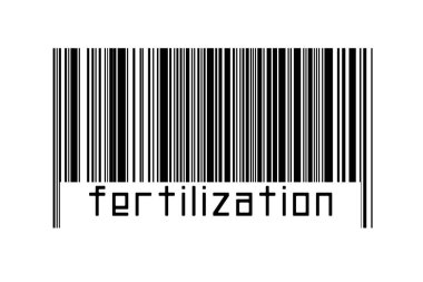 Beyaz arkaplanda barkod ve yazıtların döllenmesi. Ticaret ve küreselleşme kavramı