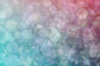 açık ve koyu gri soyut odaklanmamış arkaplan altıgen şekilli bokeh noktaları ile