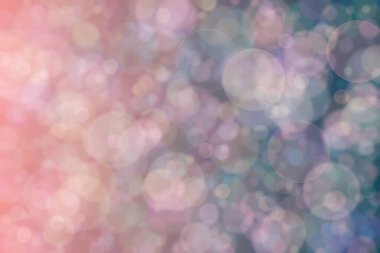 Güzel harmonik gizemli arka plan koyu mavi, yeşil ve pembe renkli bokeh.