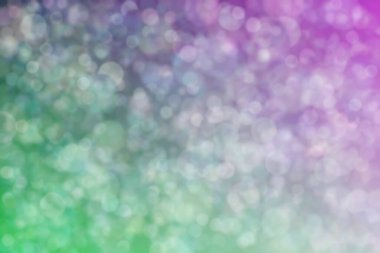 Bokeh ile soyut bir arkaplan. Yumuşak ışık odaklı noktalar.