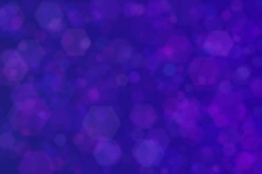 altıgen şekilli bokeh benekli patlıcan çıkarılmış arkaplan