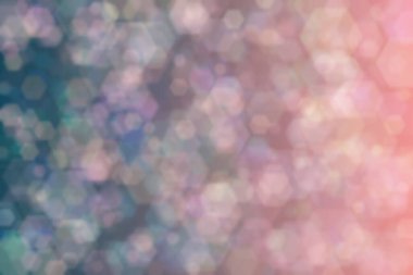 Güzel harmonik gizemli arka plan koyu mavi, yeşil ve pembe renkli bokeh.