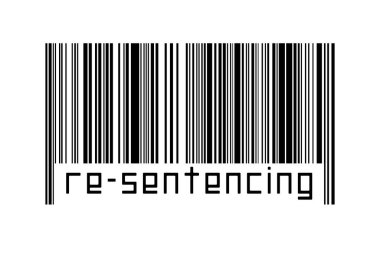 Beyaz arkaplanda barkod ve aşağıdaki yazı yeniden yazılmış. Ticaret ve küreselleşme kavramı