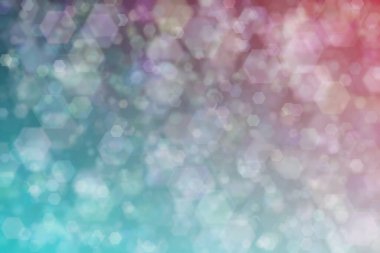 Harmonik renklere sahip güzel soyut bir arka plan. Yumuşak bokeh ışık noktaları.