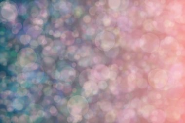 Bokeh ile soyut bir arkaplan. Yumuşak ışık odaklı noktalar.