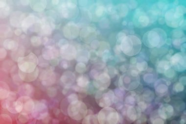 Harmonik renklere sahip güzel soyut bir arka plan. Yumuşak bokeh ışık noktaları.