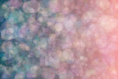 Güzel harmonik gizemli arka plan koyu mavi, yeşil ve pembe renkli bokeh.