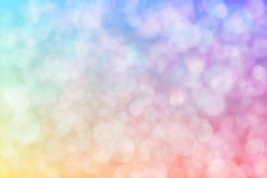 Bokeh ile soyut bir arkaplan. Yumuşak ışık odaklı noktalar.