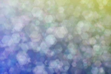 açık ve koyu gri soyut odaklanmamış arkaplan altıgen şekilli bokeh noktaları ile